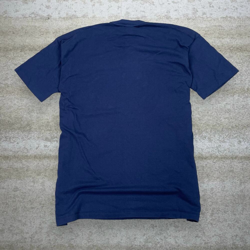Vintage 90s Chicago Bears NFC Central Shirt Mens XL Navy Blue Single Stitch - Picture 2 of 4